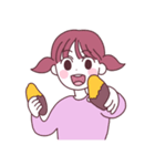 サツマイモ少女（個別スタンプ：22）