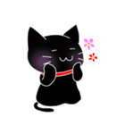 くろねこミンク（個別スタンプ：2）