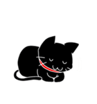 くろねこミンク（個別スタンプ：3）