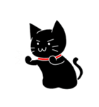 くろねこミンク（個別スタンプ：5）
