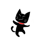 くろねこミンク（個別スタンプ：17）