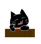 くろねこミンク（個別スタンプ：22）
