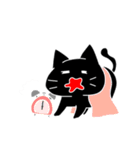 くろねこミンク（個別スタンプ：28）