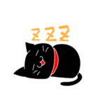 くろねこミンク（個別スタンプ：30）