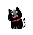 くろねこミンク（個別スタンプ：32）