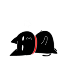 くろねこミンク（個別スタンプ：33）