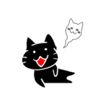 くろねこミンク（個別スタンプ：35）