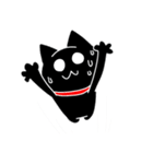 くろねこミンク（個別スタンプ：37）