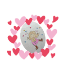 monのhappy（個別スタンプ：1）