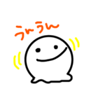 てるてるおばけくん（個別スタンプ：4）
