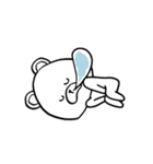 いつも眠い、眠いクマ。（個別スタンプ：2）