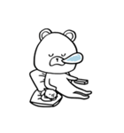 いつも眠い、眠いクマ。（個別スタンプ：5）