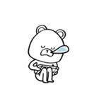 いつも眠い、眠いクマ。（個別スタンプ：8）