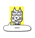 カク猫4.1【 カスタムスタンプ 】（個別スタンプ：9）