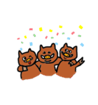 【干支】いのしし  のんびりスタンプ（個別スタンプ：21）