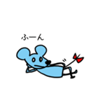 ネズミのスタンプでチュウ（個別スタンプ：8）