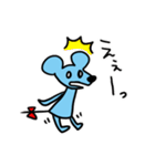 ネズミのスタンプでチュウ（個別スタンプ：13）