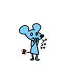 ネズミのスタンプでチュウ（個別スタンプ：21）
