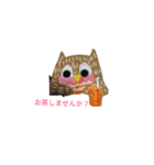 フクロウいっぱい*（個別スタンプ：6）