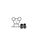 日常生活を送るくまのスタンプ（個別スタンプ：2）