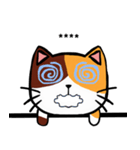ミケ猫-HANA（花）（日本語）（個別スタンプ：14）