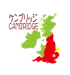イギリス・アイルランドの地図（個別スタンプ：7）