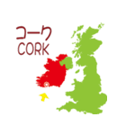 イギリス・アイルランドの地図（個別スタンプ：29）