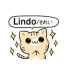 ねことうさぎ スペイン語ver（個別スタンプ：17）