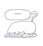 ふきだしクジラ（個別スタンプ：13）