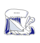 ふきだしクジラ（個別スタンプ：15）