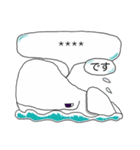 ふきだしクジラ（個別スタンプ：27）