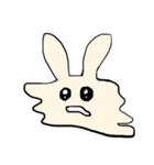 聞く気がないうさぎ（個別スタンプ：16）