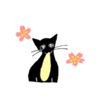 猫とお花（個別スタンプ：14）