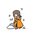 わたしましま印➕母2（個別スタンプ：5）