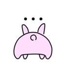何か言いたげなうさぎ（個別スタンプ：7）