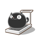 黒い猫は黑doudou、ただのカジュアル（個別スタンプ：15）