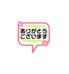 ふきだしシリーズ(敬語)①（個別スタンプ：3）