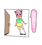 えっちかわいい女の子達のスタンプ（個別スタンプ：18）