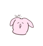 バカっぽさが否めないうさぎさん（個別スタンプ：8）
