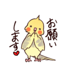 一言インコ（個別スタンプ：7）