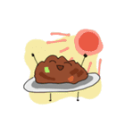 焼きそば星に住む不思議な生き物（個別スタンプ：26）