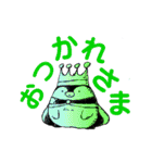 王様風ペンギン（個別スタンプ：6）