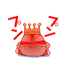王様風ペンギン（個別スタンプ：29）