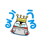 王様風ペンギン（個別スタンプ：30）