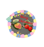 クリスマス＆誕生日スタンプ（個別スタンプ：4）