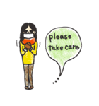 冬のタカオ（個別スタンプ：3）