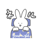 やる気のないうさぎ！（個別スタンプ：27）