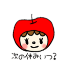 ずきんちゃんがお花屋さん（個別スタンプ：9）