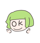オカッパみっちゃん（個別スタンプ：10）