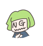 オカッパみっちゃん（個別スタンプ：11）